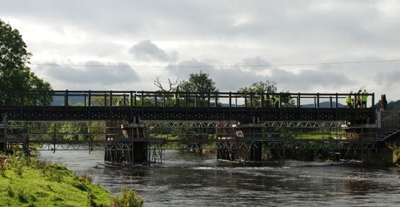 Ponte materiais reciclados Escócia