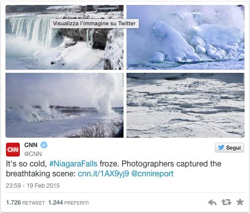 Fotos Cataratas Niágara congeladas