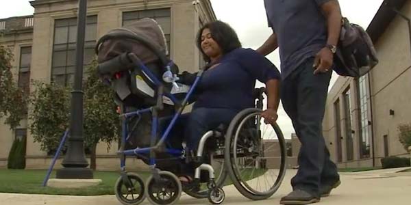 carrinho de bebe para mães com deficiência