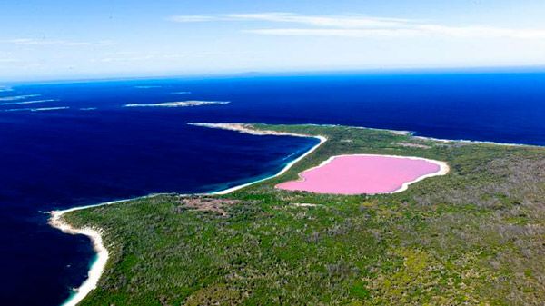 lago hillier aerea