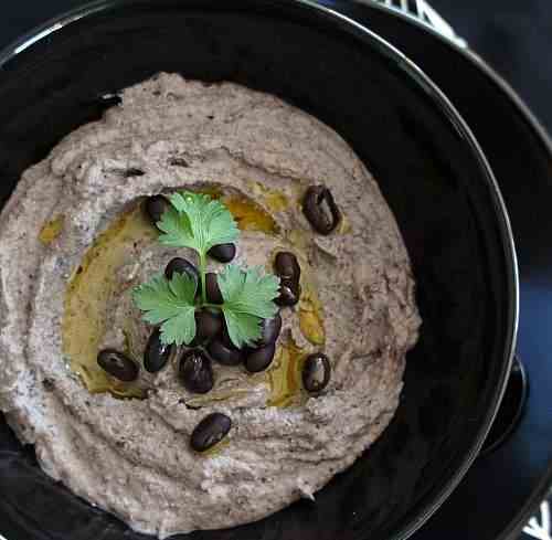 hummus feijao preto