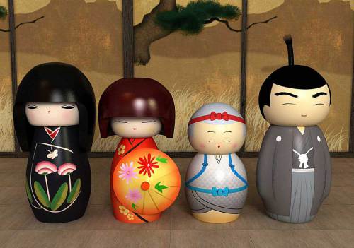 kokeshi family