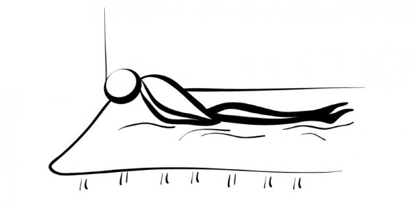 yoga para dormir matsyasana