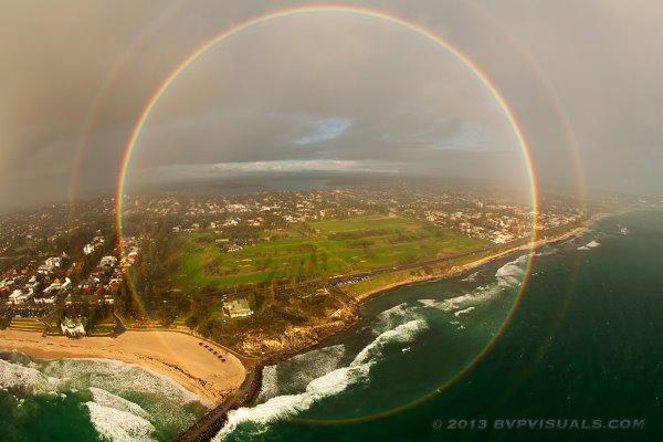 arco iris circular