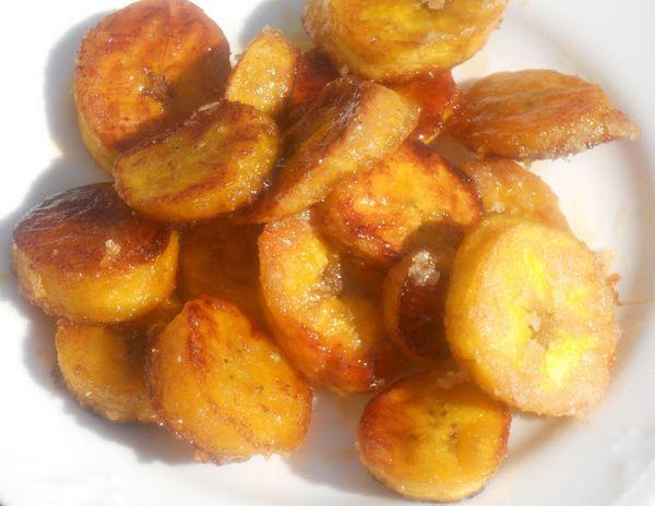 platano caramelado