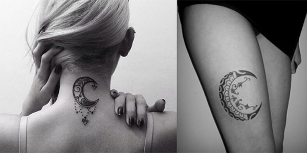 tatuagem lua