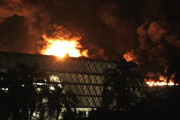 Incêndio no Rio de Janeiro