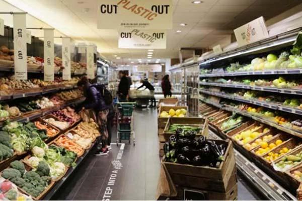 supermercado sem plástico