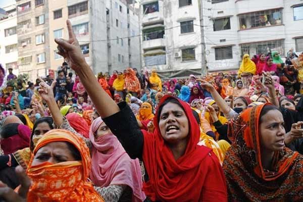 Protestos em Bangladesh