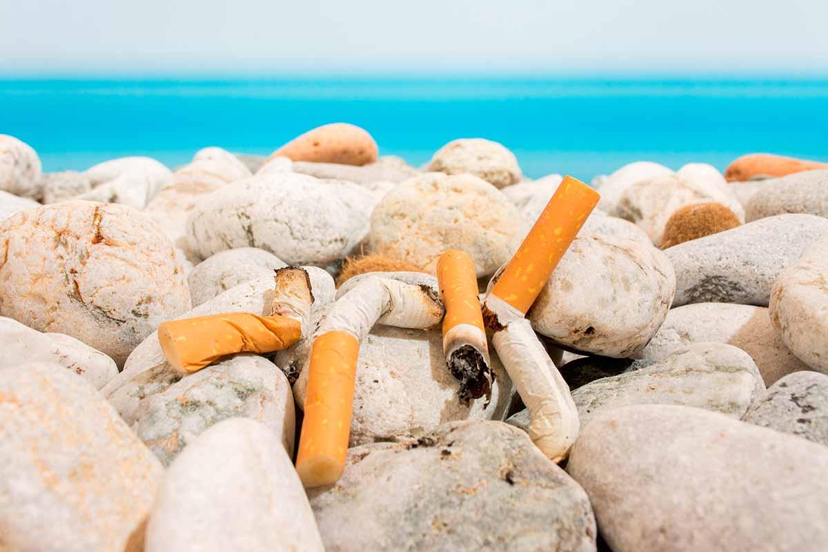 bituca de cigarro