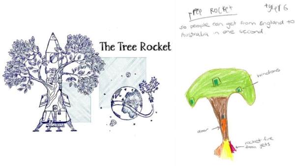 tree rocket