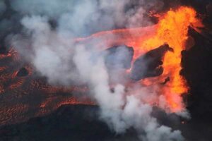 Mauna Loa: vulcão em erupção no Hawaí