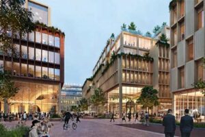 Stockholm Wood City – Atrium Ljungberg