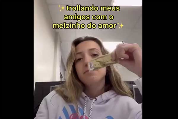 Melzinho do amor trollando amigos © Divulgação/Twitter