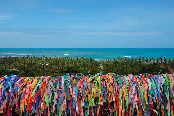 Fitinhas de Nosso Senhor do Bonfim, lembrança da Bahia. Arraial D'Ajuda