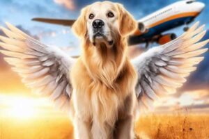 Golden retriever Joca, virou anjo com asas e deu nome a PL