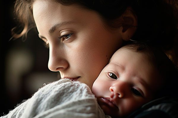 mãe de bebê reborn